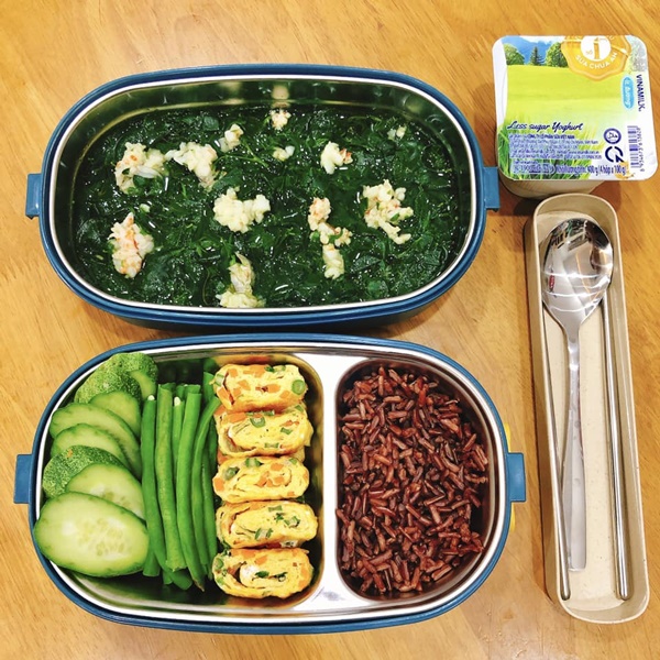 Gái đảm nấu cơm hộp mang&nbsp;đi ăn trưa, cả tháng không trùng món, vừa tiết kiệm lại đầy đủ dinh dưỡng-24