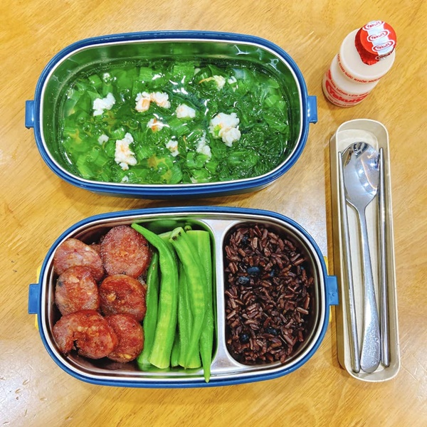 Gái đảm nấu cơm hộp mang&nbsp;đi ăn trưa, cả tháng không trùng món, vừa tiết kiệm lại đầy đủ dinh dưỡng-25