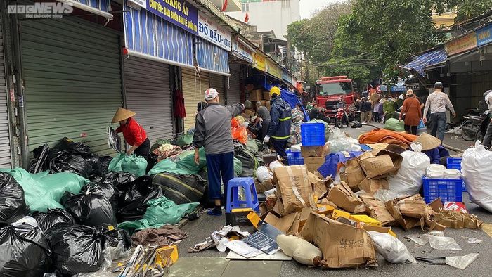 Cảnh tan hoang sau vụ cháy lớn ở chợ Tam Bạc, Hải Phòng-14