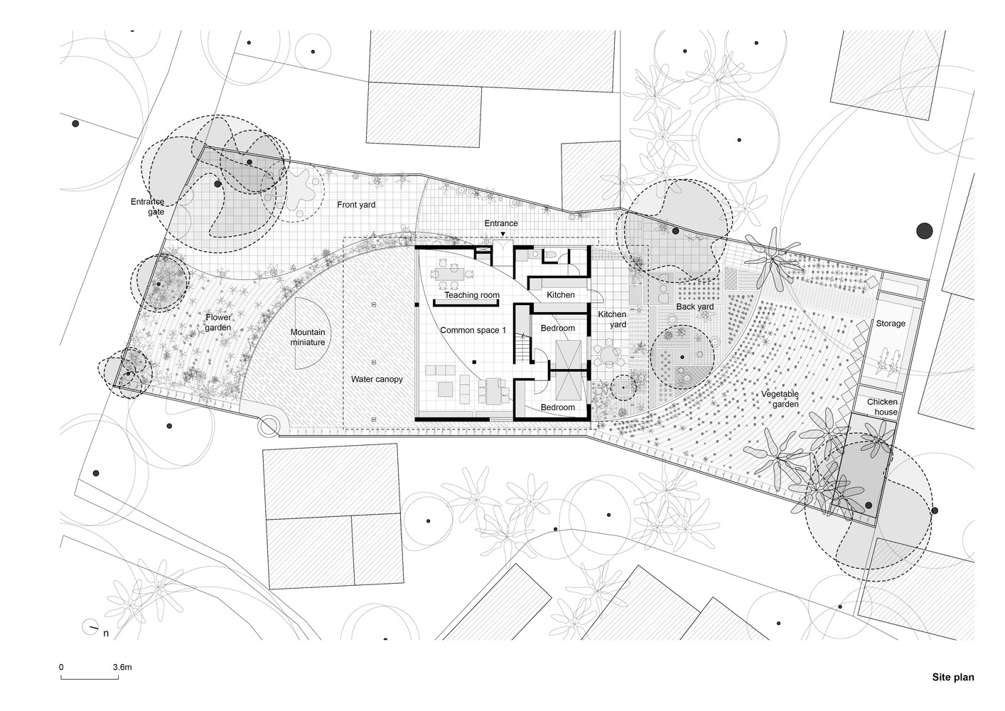 Ngắm ngôi nhà cấp 4 mái đỏ được tạp chí nước ngoài hết lời khen ngợi-2
