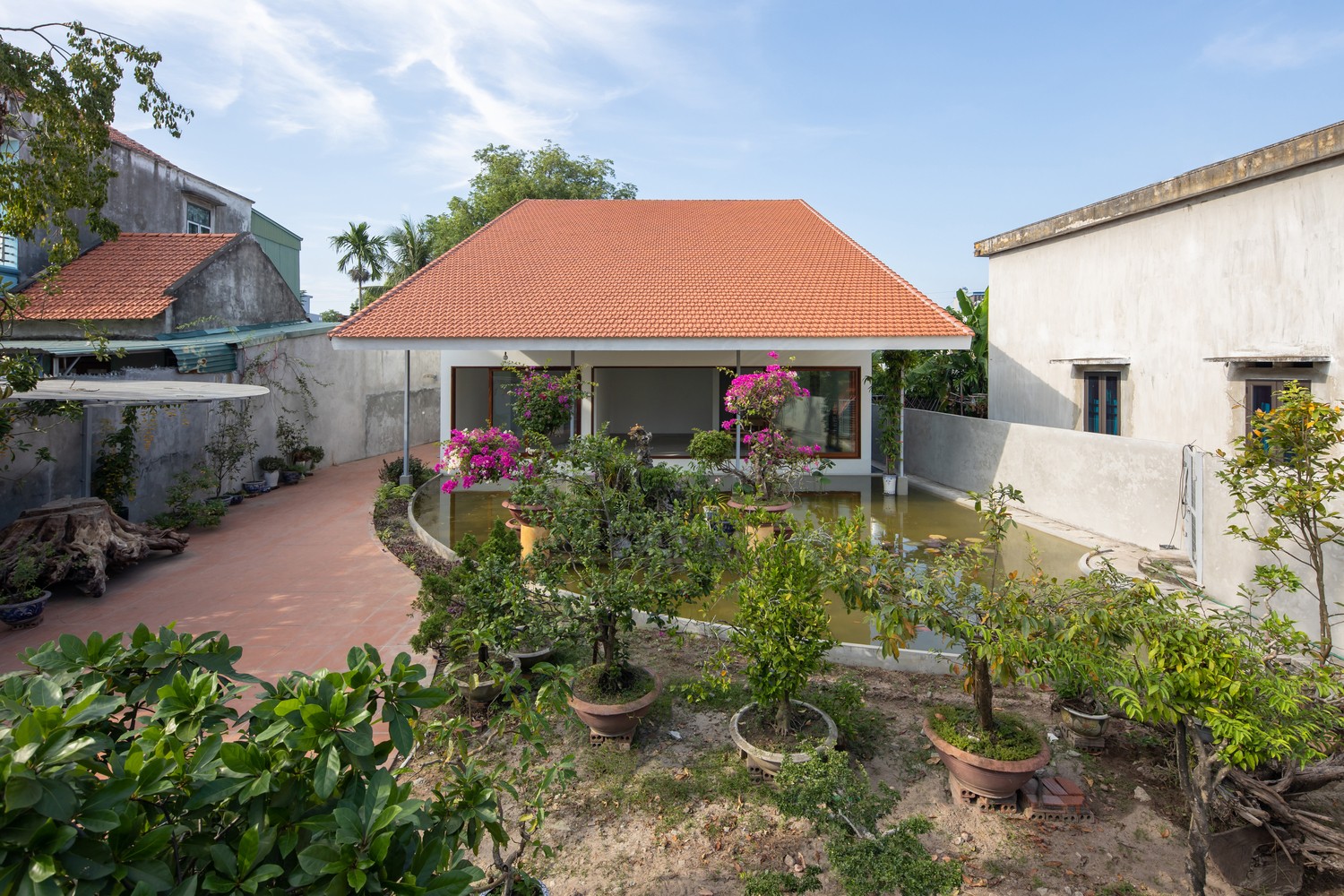 Ngắm ngôi nhà cấp 4 mái đỏ được tạp chí nước ngoài hết lời khen ngợi-5