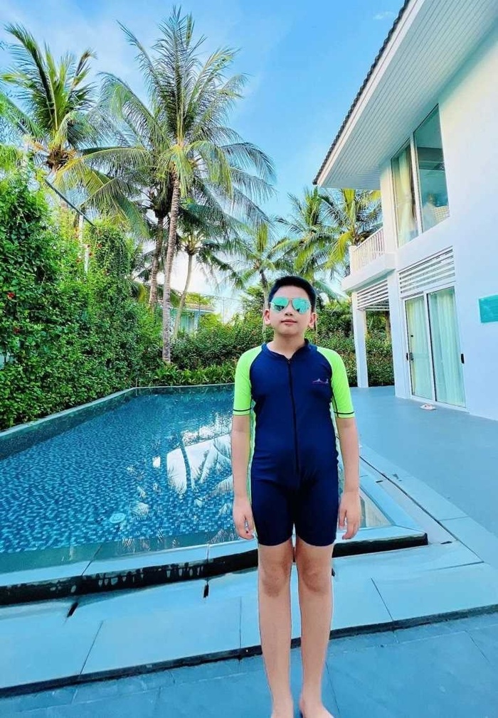 Con trai Lã Thanh Huyền 10 tuổi mà cao như 15 tuổi, nữ diễn viên tiết lộ bí kíp nuôi con-1