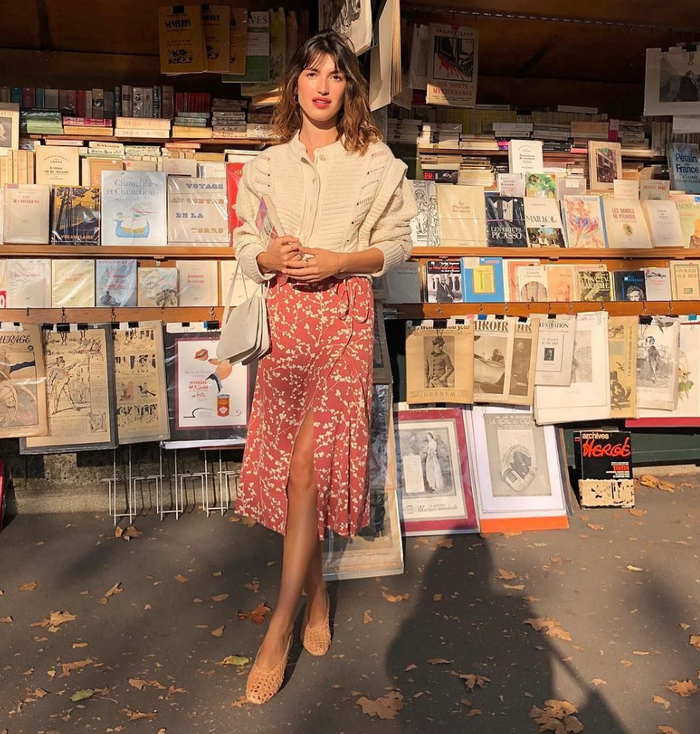 10 cách diện chân váy dài sang trọng của phụ nữ Pháp-10