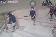 Nhóm người hung hãn xông vào nhà dân chém loạn xạ