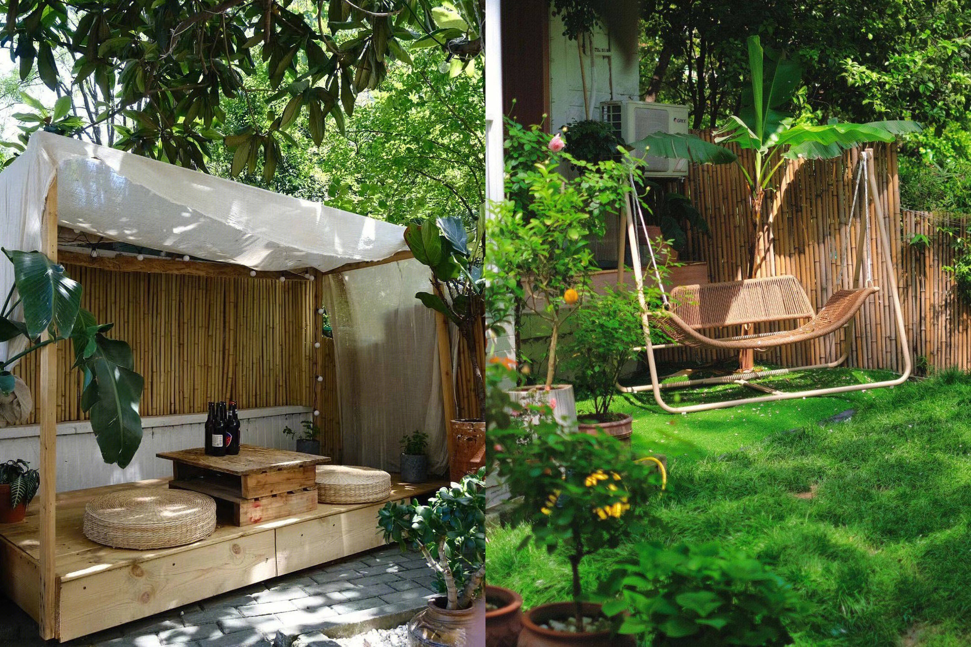 Cải tạo thành công khu vườn, cô gái 9x tận hưởng cuộc sống thư thái như đi dã ngoại tại nhà-2