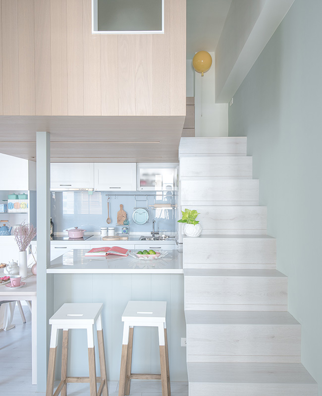 Căn hộ 15m² có thiết kế bí mật giúp gia đình 3 người sống thoải mái-5