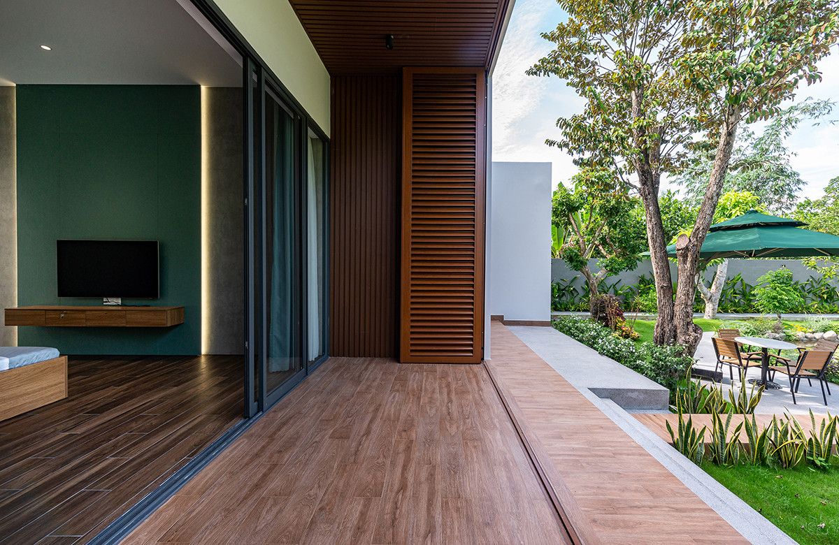 Nhà vườn cho người độc thân, có nhiều không gian thư giãn và sống xanh-18