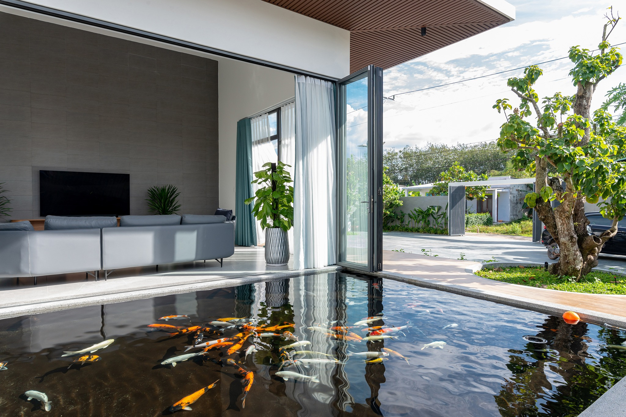 Nhà vườn cho người độc thân, có nhiều không gian thư giãn và sống xanh-23