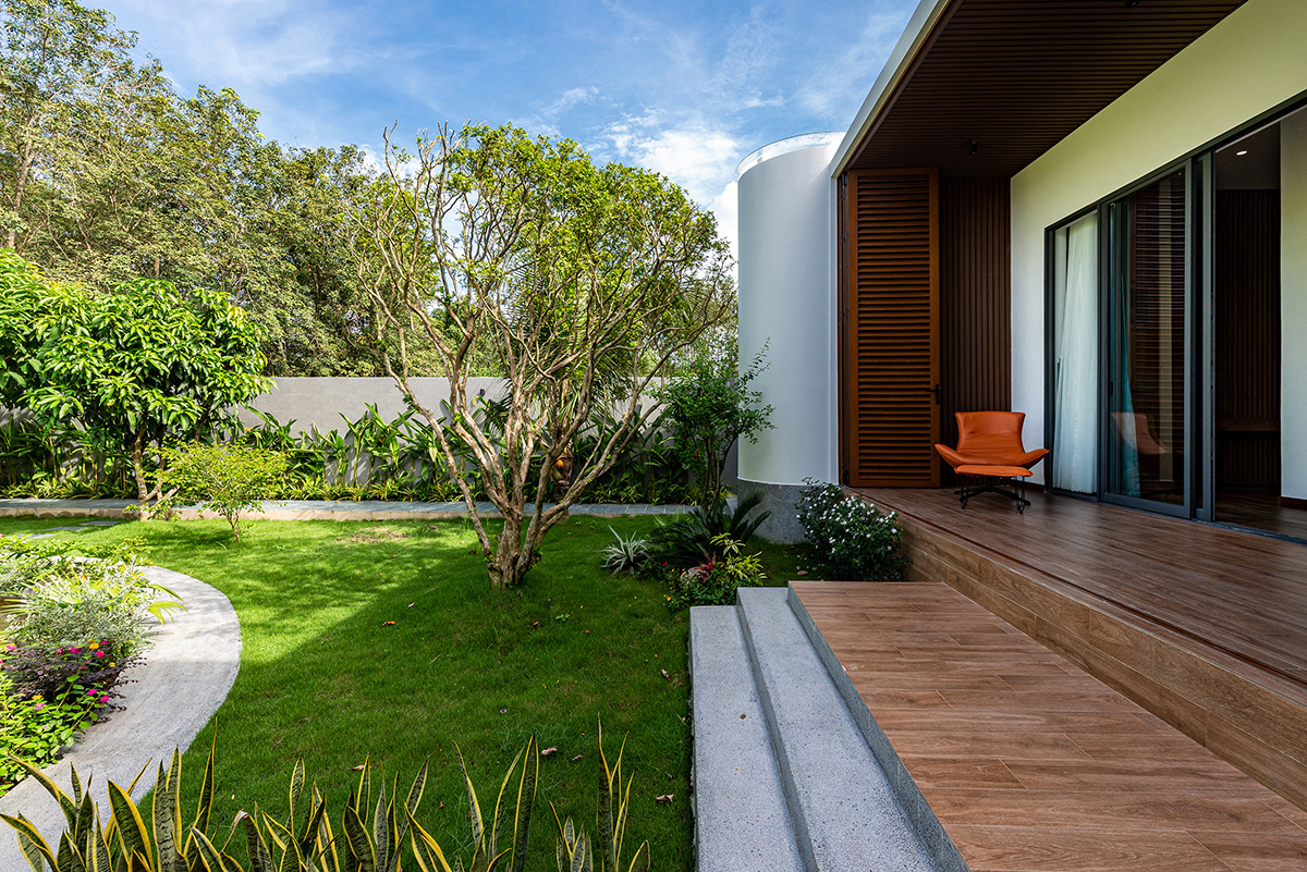 Nhà vườn cho người độc thân, có nhiều không gian thư giãn và sống xanh-27