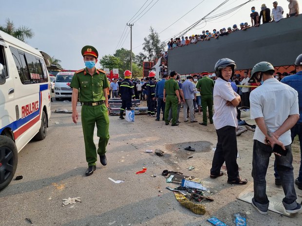 Vụ tai nạn nghiêm trọng ở Quảng Nam: Xe khách chở quá số người, vượt tốc độ-2