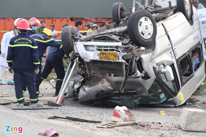 Vụ tai nạn 8 người chết ở Quảng Nam: 13 người nguy kịch đang cấp cứu-2