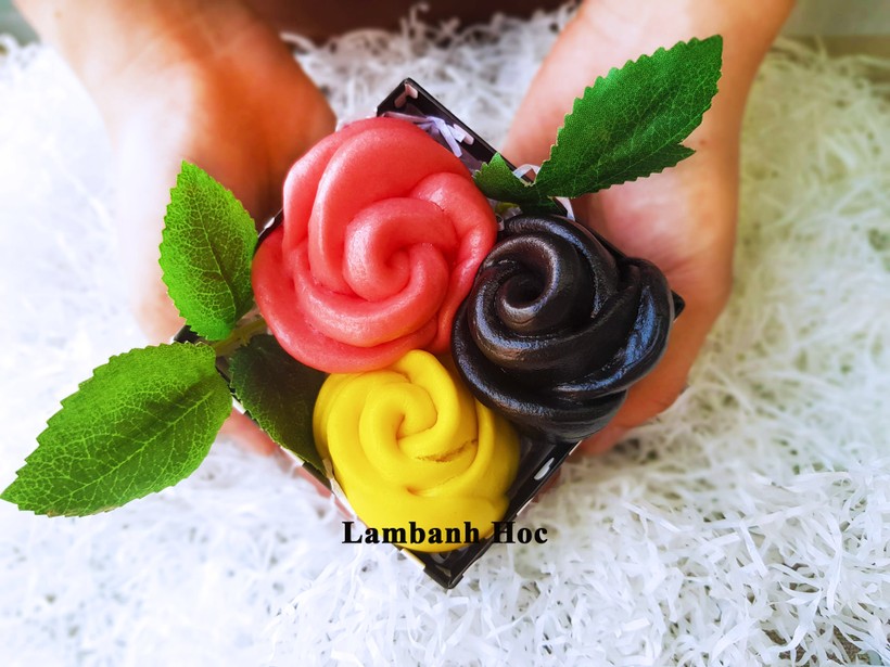 Cách làm bánh bao hoa hồng đẹp lịm tim, vụng mấy cũng thành công ngay lần đầu-7