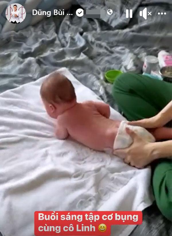 Vợ Tây Bùi Tiến Dũng khoe ảnh cực yêu của quý tử-4