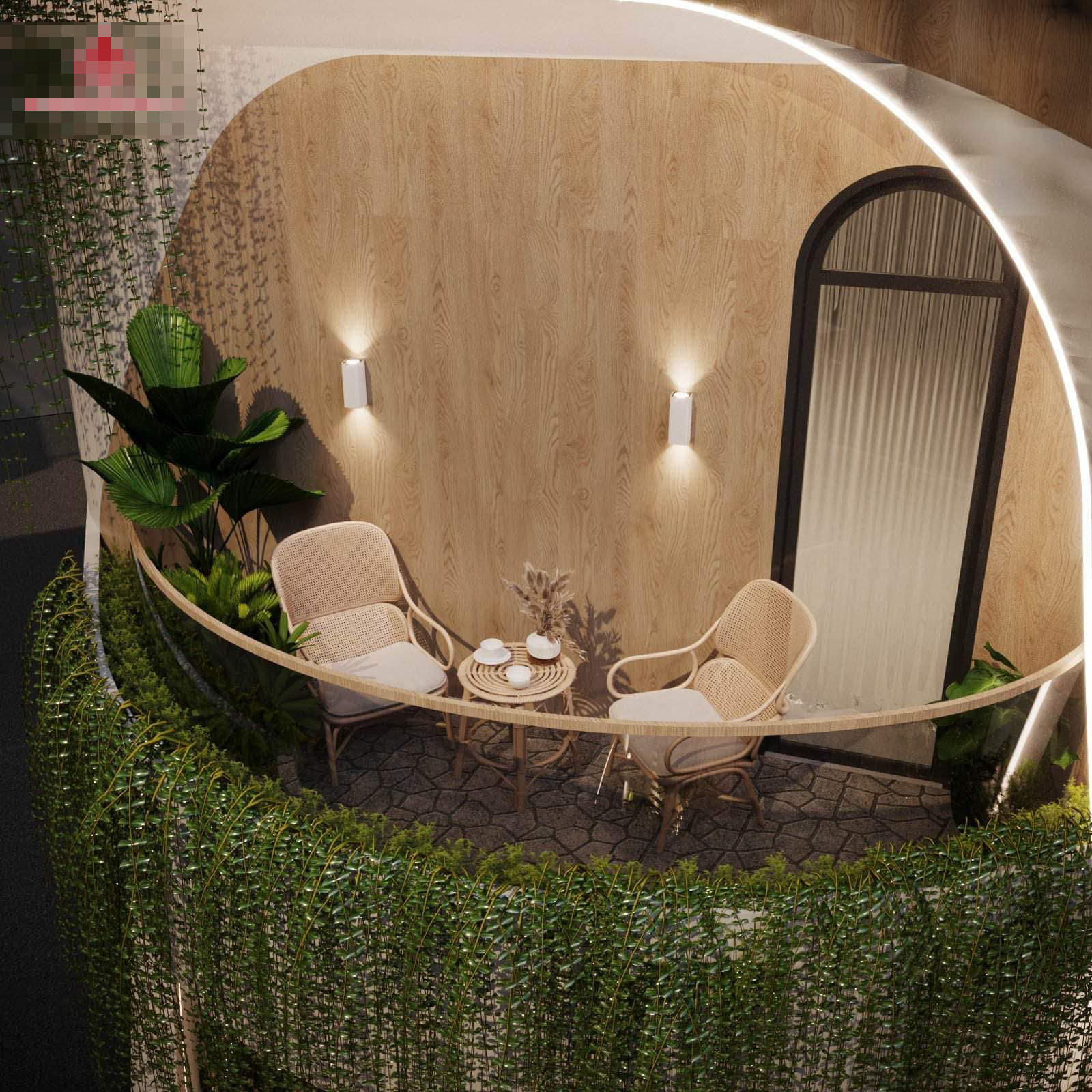 Tận hưởng không gian nghỉ dưỡng trong ngôi nhà thiết kế xanh-16