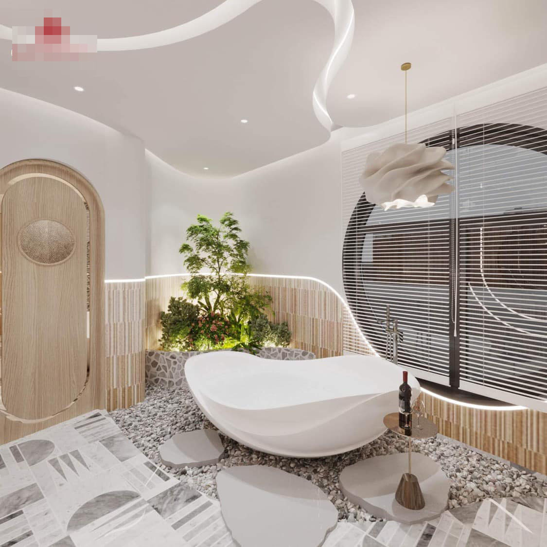 Tận hưởng không gian nghỉ dưỡng trong ngôi nhà thiết kế xanh-17