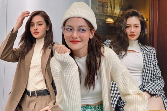 Style ngoài đời cực thời thượng của nữ chính