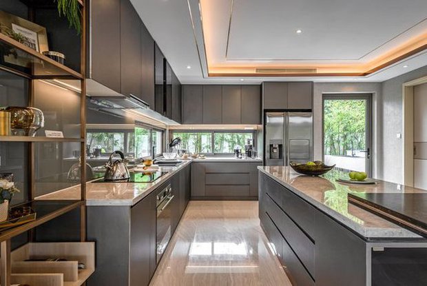 Biệt thự hơn 300m2, tốn gần 8 tỷ với thiết kế sang trọng, view có hồ có vườn thoáng mát-7