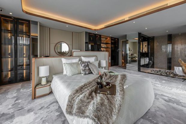 Biệt thự hơn 300m2, tốn gần 8 tỷ với thiết kế sang trọng, view có hồ có vườn thoáng mát-14