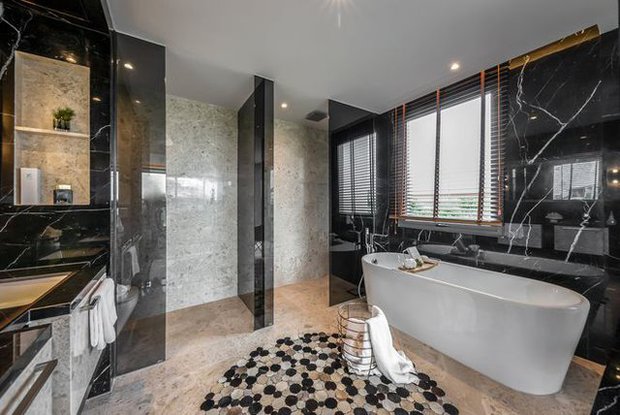 Biệt thự hơn 300m2, tốn gần 8 tỷ với thiết kế sang trọng, view có hồ có vườn thoáng mát-17