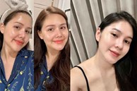 Dàn mỹ nhân không ngại khoe mặt mộc sau sinh