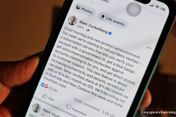 Mark Zuckerberg sẽ bán tích xanh Facebook với giá 285.000/tháng-1