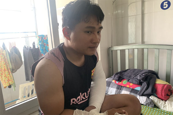 Bắt khẩn cấp người đàn ông đánh nam shipper gãy hai tay-3