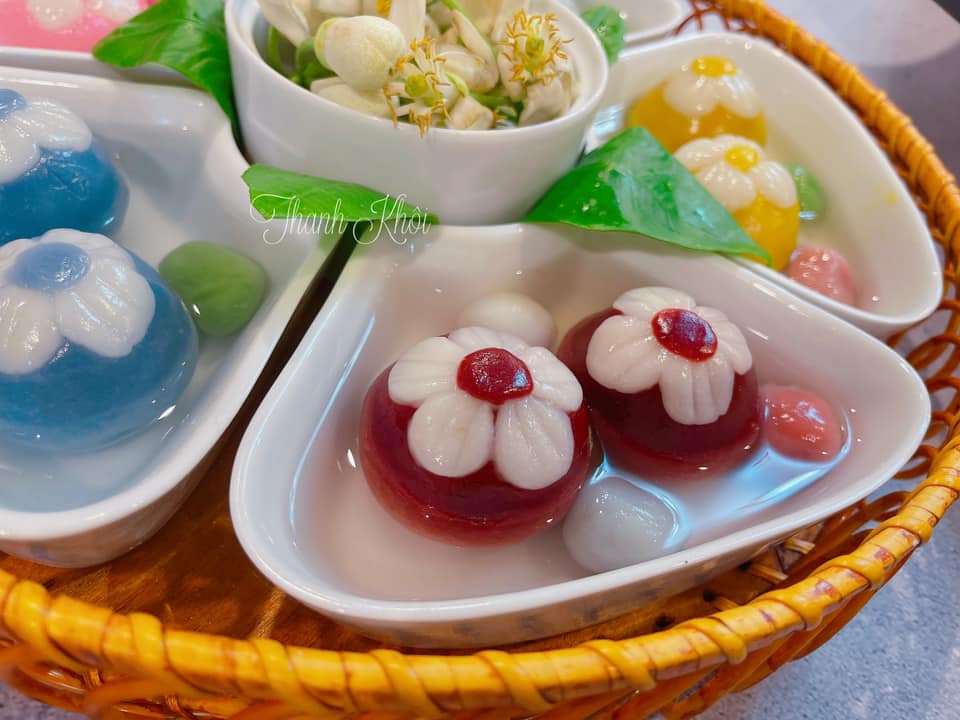 Hơn 1 tháng nữa mới đến Tết Hàn thực, chị em đã khoe ảnh bánh trôi ngũ sắc rần rần mạng xã hội-5