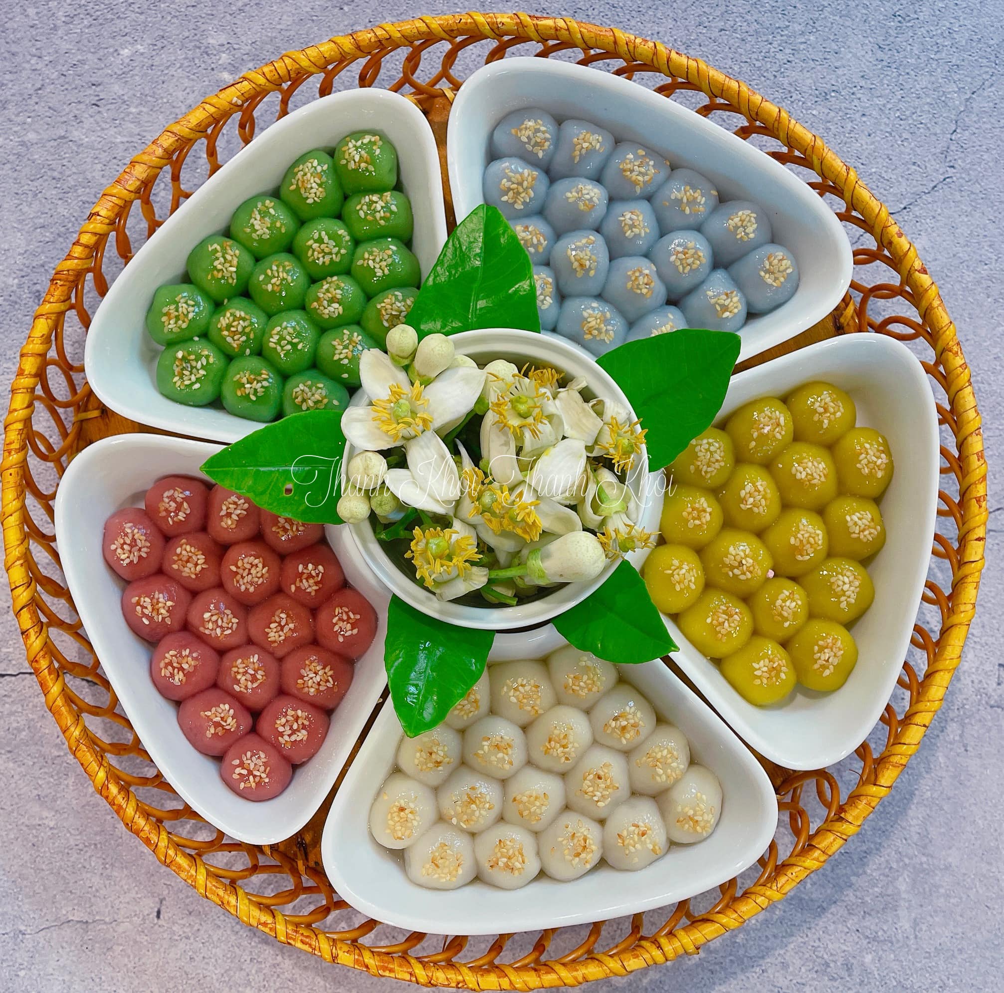 Hơn 1 tháng nữa mới đến Tết Hàn thực, chị em đã khoe ảnh bánh trôi ngũ sắc rần rần mạng xã hội-9