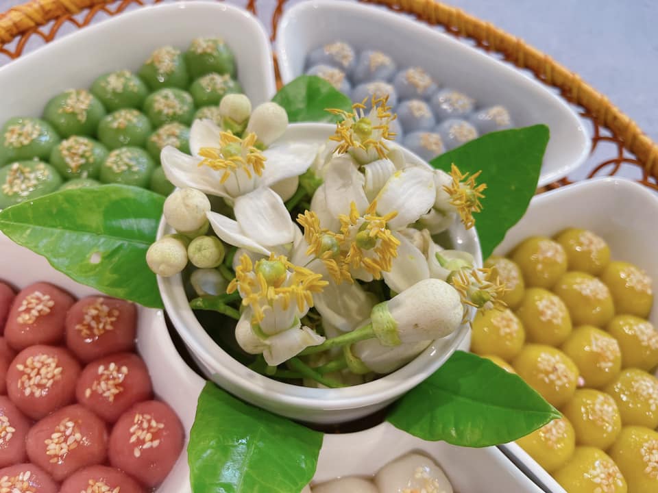 Hơn 1 tháng nữa mới đến Tết Hàn thực, chị em đã khoe ảnh bánh trôi ngũ sắc rần rần mạng xã hội-14