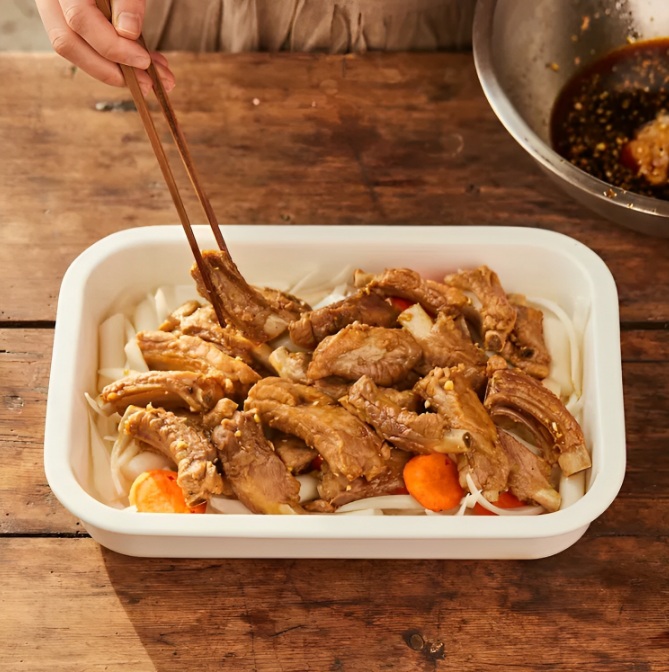 Bữa tối chỉ cần 1 món sườn này đảm bảo cả nhà tấm tắc khen ngon-7