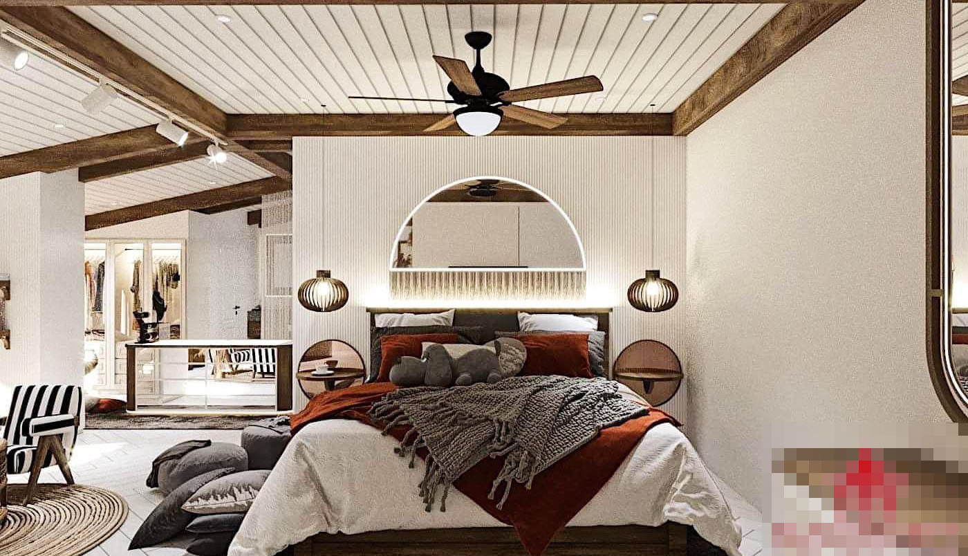 Ngôi nhà trắng tinh khôi, ngỡ như lạc vào thế giới điện ảnh Hollywood-12