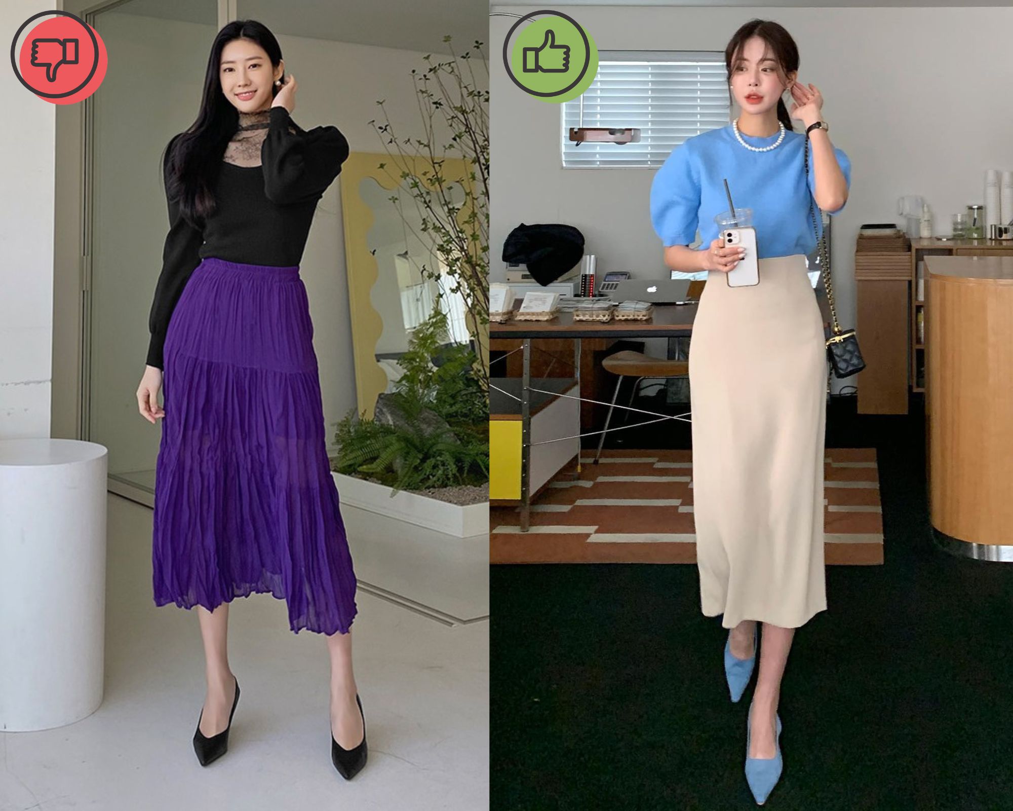 5 kiểu chân váy khiến người mặc trông già hơn-2