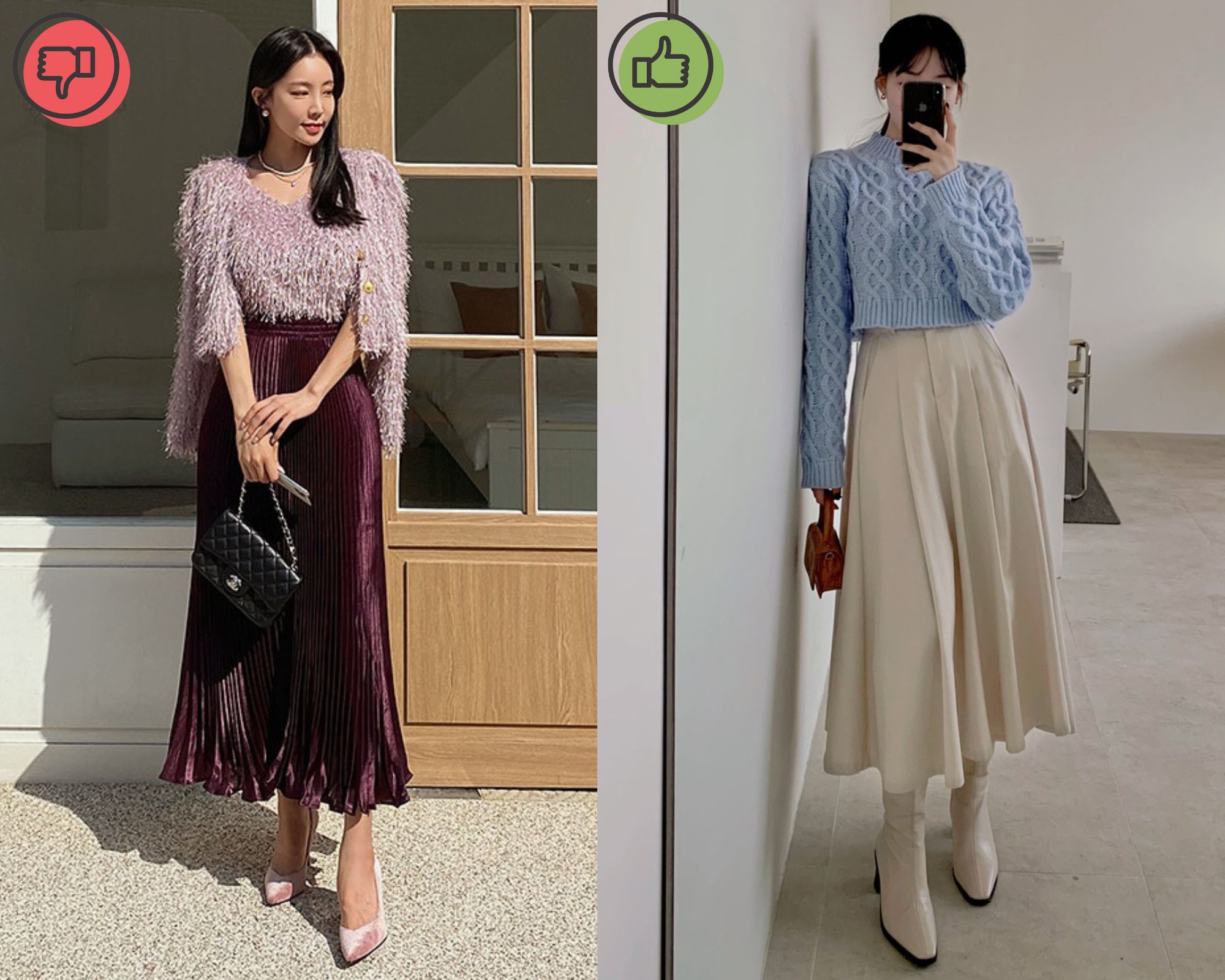 5 kiểu chân váy khiến người mặc trông già hơn-4