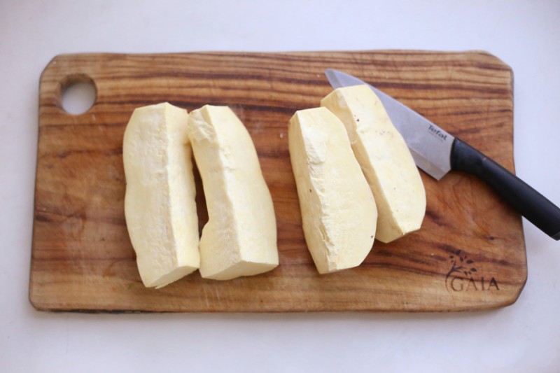 Dùng nồi chiên không dầu làm khoai lang sấy dẻo vừa nhàn thân mà ăn lại ngon-1