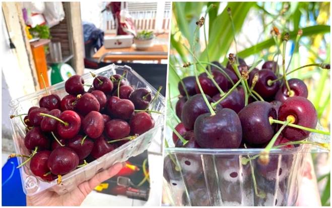 Cherry nhập khẩu rớt giá quá nửa, bà nội trợ đua nhau mua-1