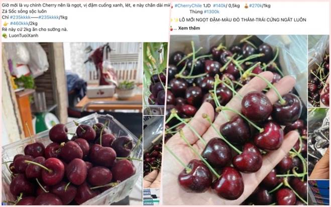 Cherry nhập khẩu rớt giá quá nửa, bà nội trợ đua nhau mua-2