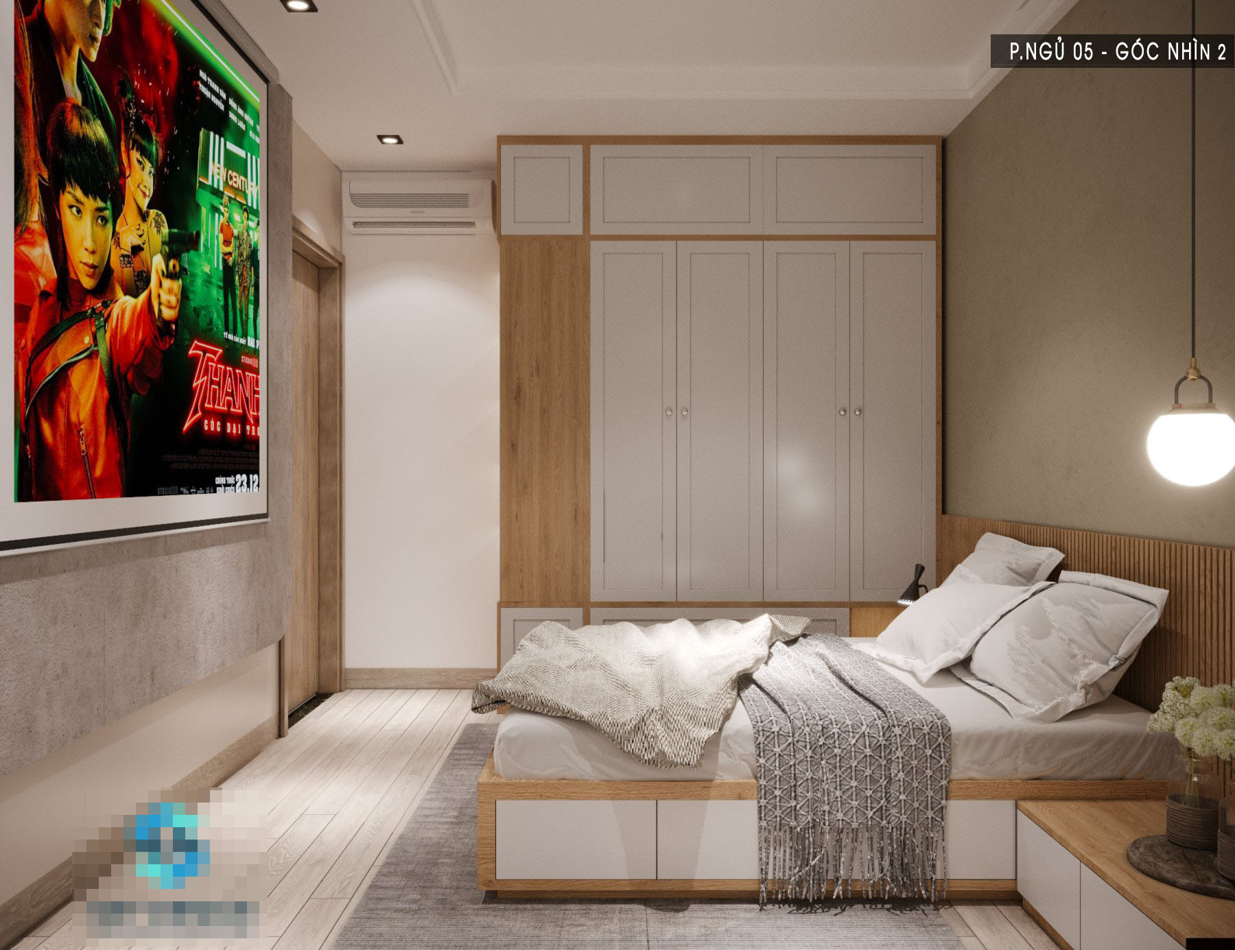 Mẫu nhà phố 3 tầng hiện đại, tích hợp vườn treo chan hòa ánh sáng-9