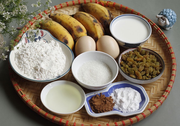 Mê ăn vặt làm ngay bánh chuối nướng thơm lừng, công thức cực đơn giản-1