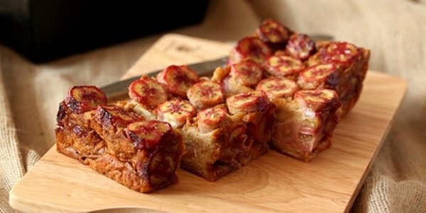 Mê ăn vặt làm ngay bánh chuối nướng thơm lừng, công thức cực đơn giản-3