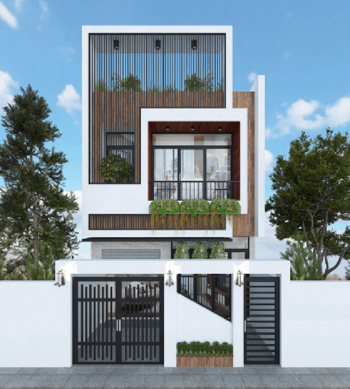 Mẫu nhà ống sang trọng, không gian xanh tràn ngập sự an yên-5