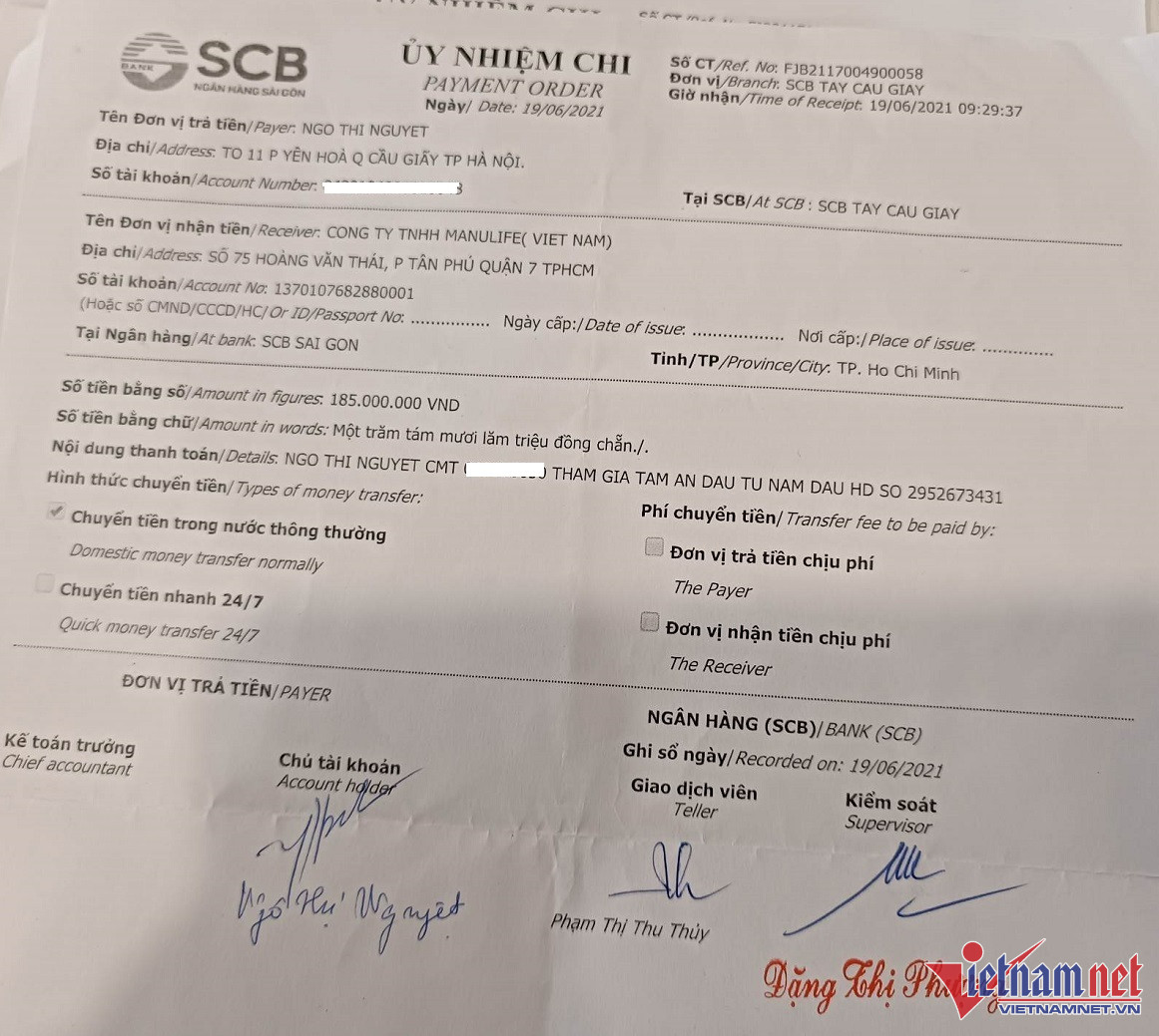 Gửi tiết kiệm biến thành mua bảo hiểm: Lộ hợp đồng giả mạo chữ ký, sai sự thật-1