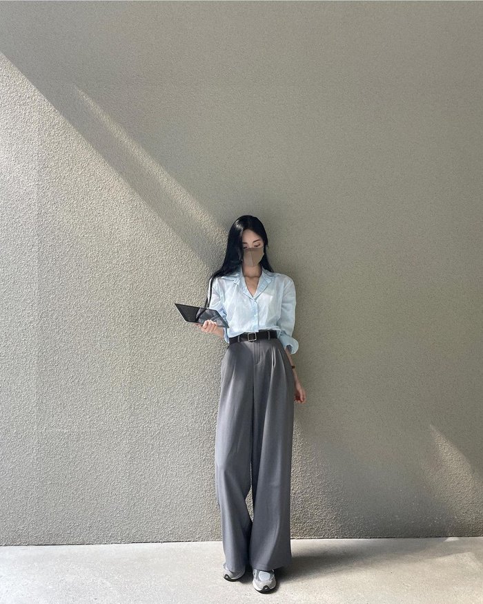 2 kiểu quần giúp nàng công sở Hàn hack chiều cao-4