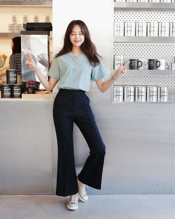 2 kiểu quần giúp nàng công sở Hàn hack chiều cao-8