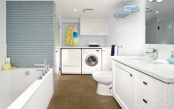 Đặt máy giặt trong nhà tắm chung cư tưởng gọn gàng nhưng vô cùng bất lợi, cần thay đổi ngay nếu không muốn xui xẻo-2