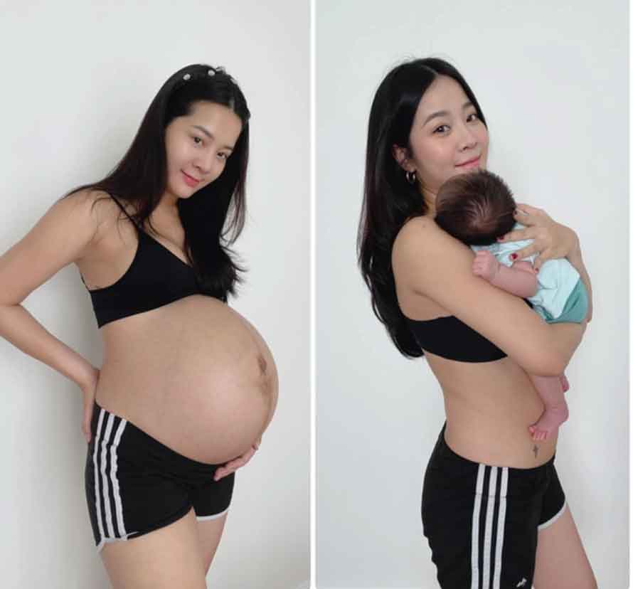 Karen Nguyễn giảm 23kg sau sinh, về lại vóc dáng như thời con gái-2