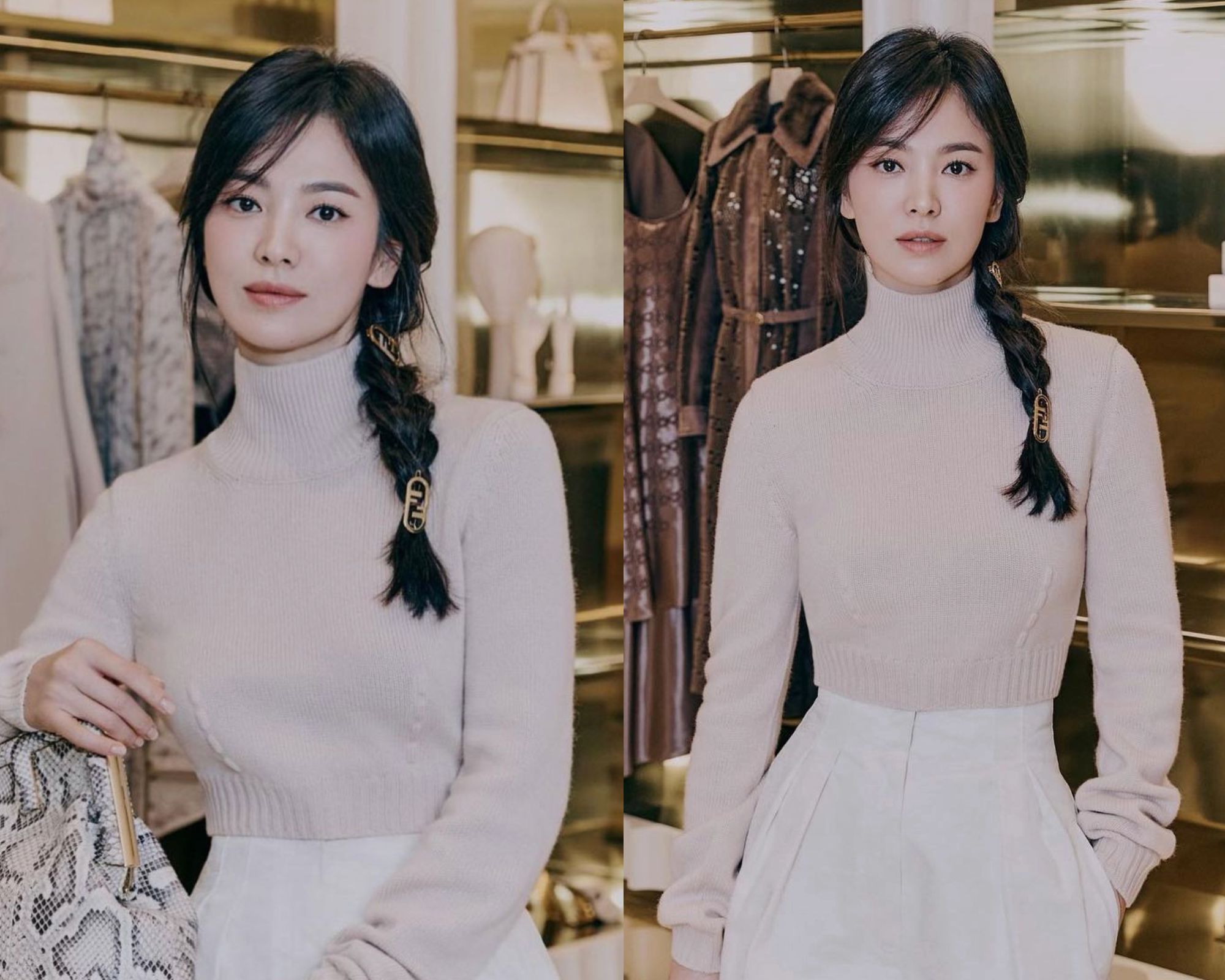 5 cách buộc tóc hack tuổi của Song Hye Kyo-7