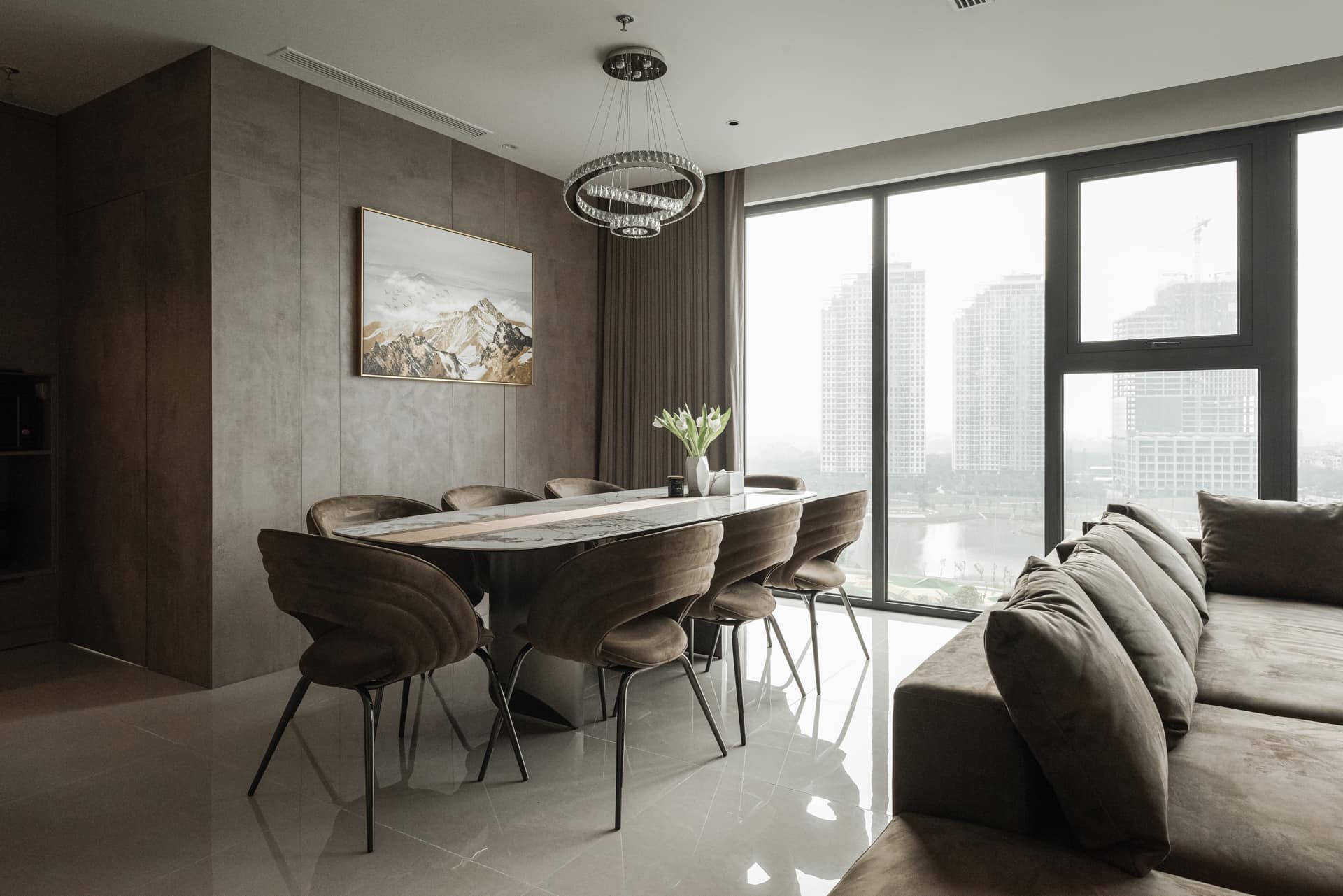 Mãn nhãn với căn nhà hoàn thiện sớm để sinh em bé của MC Thu Hoài: Đã sang trọng, tinh tế lại còn khỏe và đẹp-13