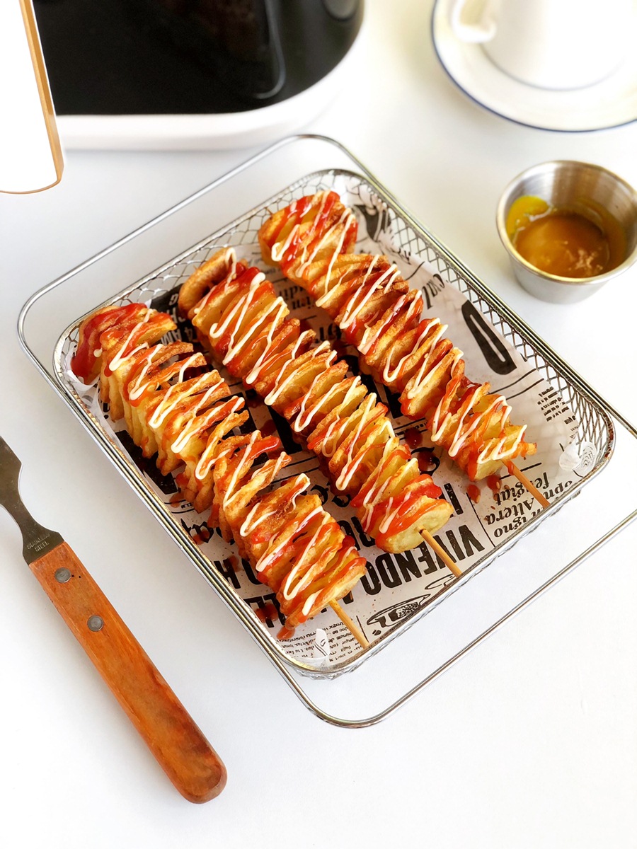 Vẫn là khoai tây chiên, nhưng làm thế này thì giòn thơm lạ miệng lại đẹp mắt hơn hẳn!-6