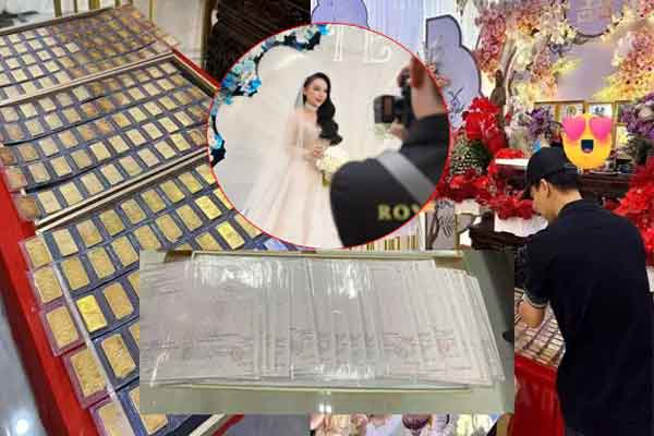 Choáng khách dự đám cưới được tặng vàng, xe máy ở Bình Dương-6