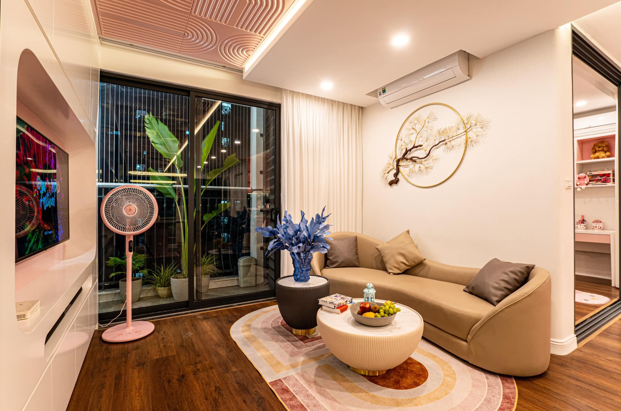 Đốn tim không gian sống siêu đẹp cho người yêu thích màu hồng, góc nào cũng khéo léo mà không lo sến-8